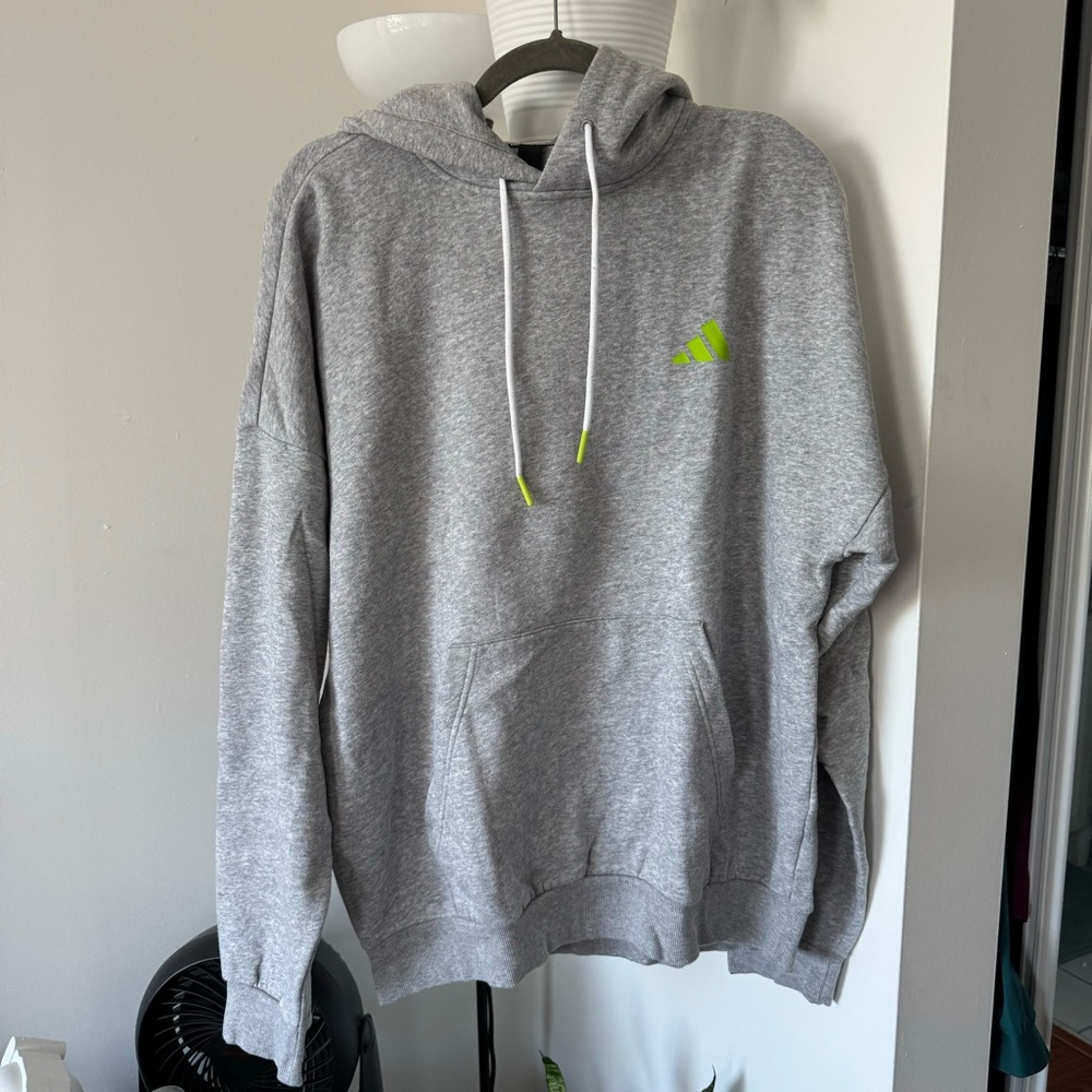 Adidas Grey Pullover Hoodie - Men’s Medium